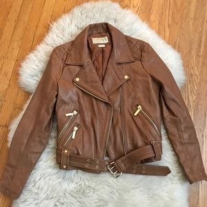 MICHAEL Michael Kors Leather Jacket